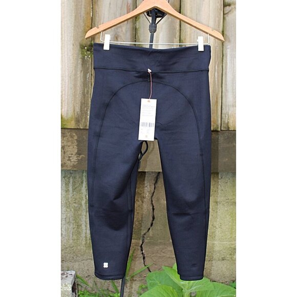 New w/Tags - sz Lrg - Sweaty Betty Double Duty Crop Reversible Yoga Leggings - Picture 12 of 13